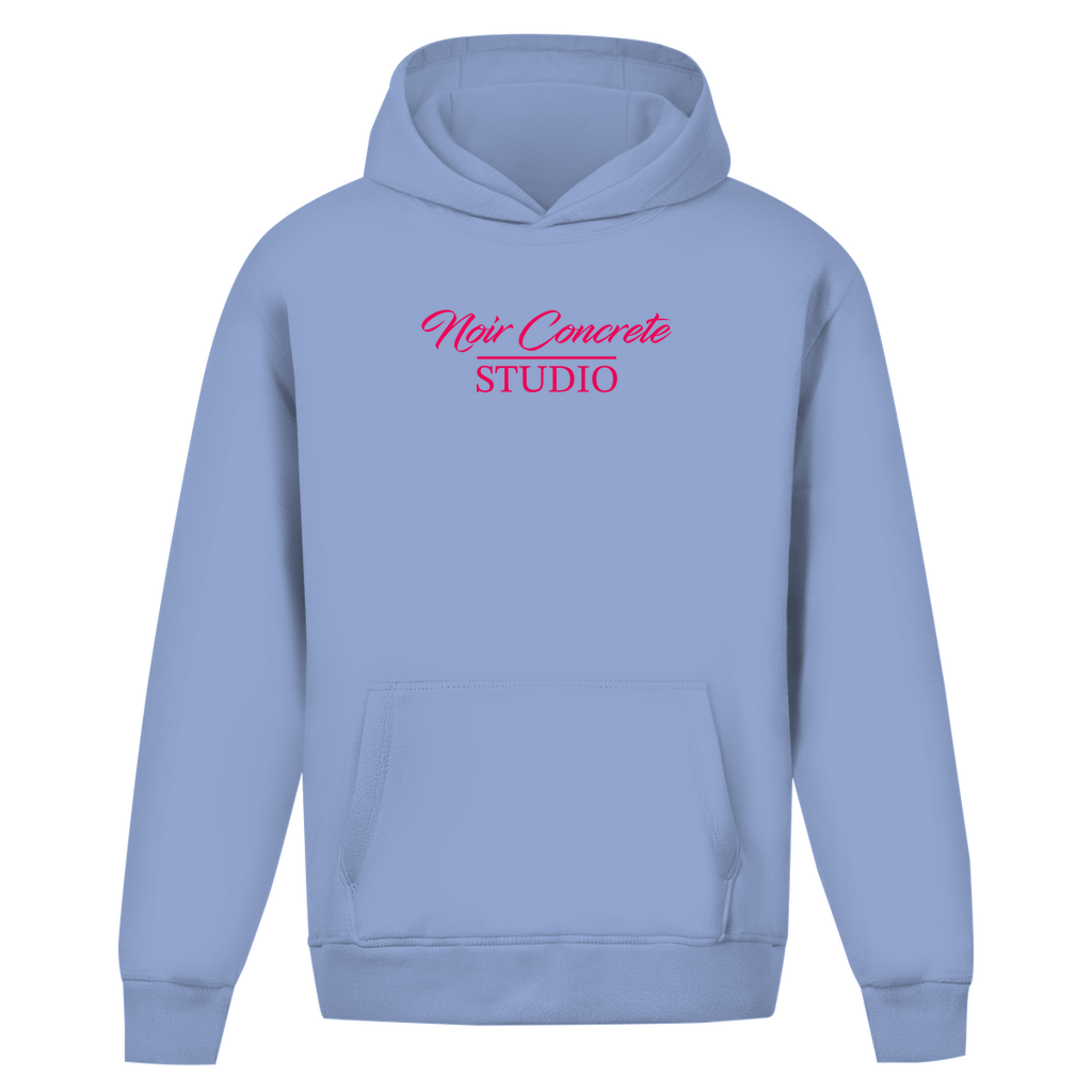 Noir Concrete Angel - Heavy Oversize Hoodie