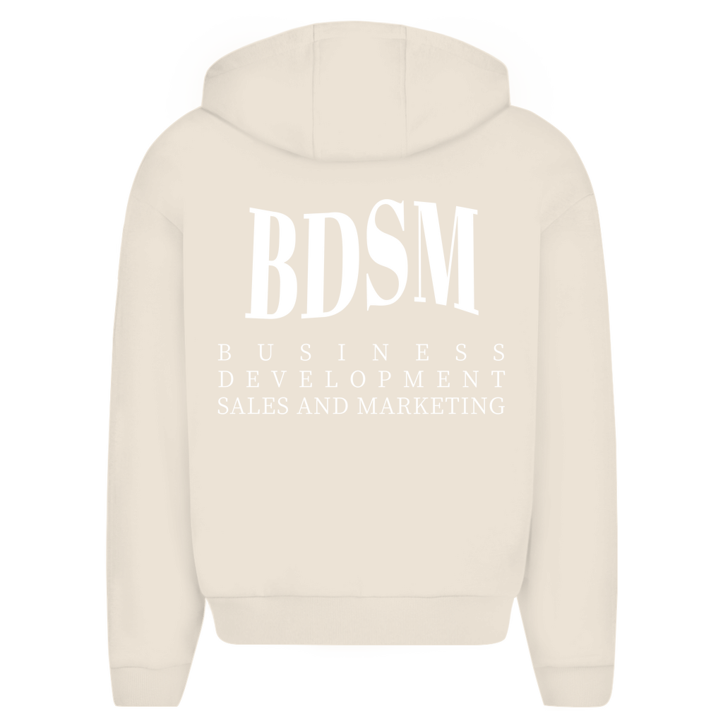 BUSINESS and DEVELOPMENT - Oversize Zipper Hoodie