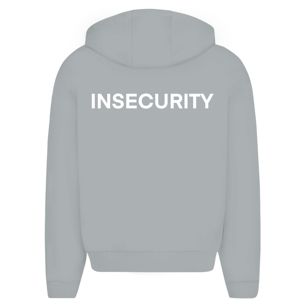 INSECURITY - Oversize Zipper Hoodie