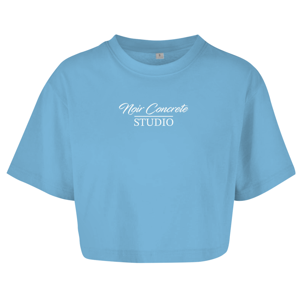 It's Time for Margaritas - Damen Oversize Crop Top Beidseitig