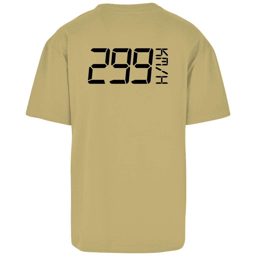 299 Km/h Moto - Oversize T-Shirt