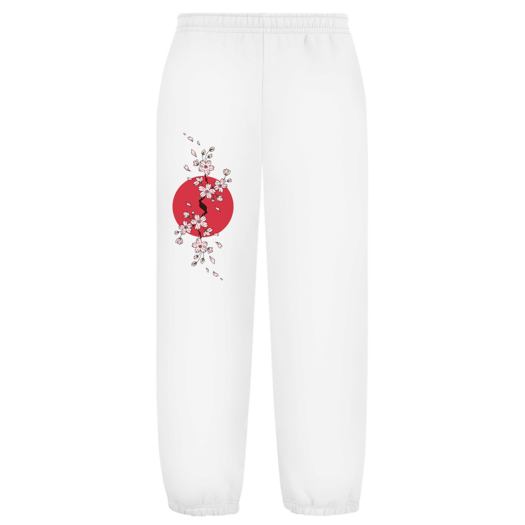 Japan Cherry Blossom - Oversize Fluffy Sweatpants