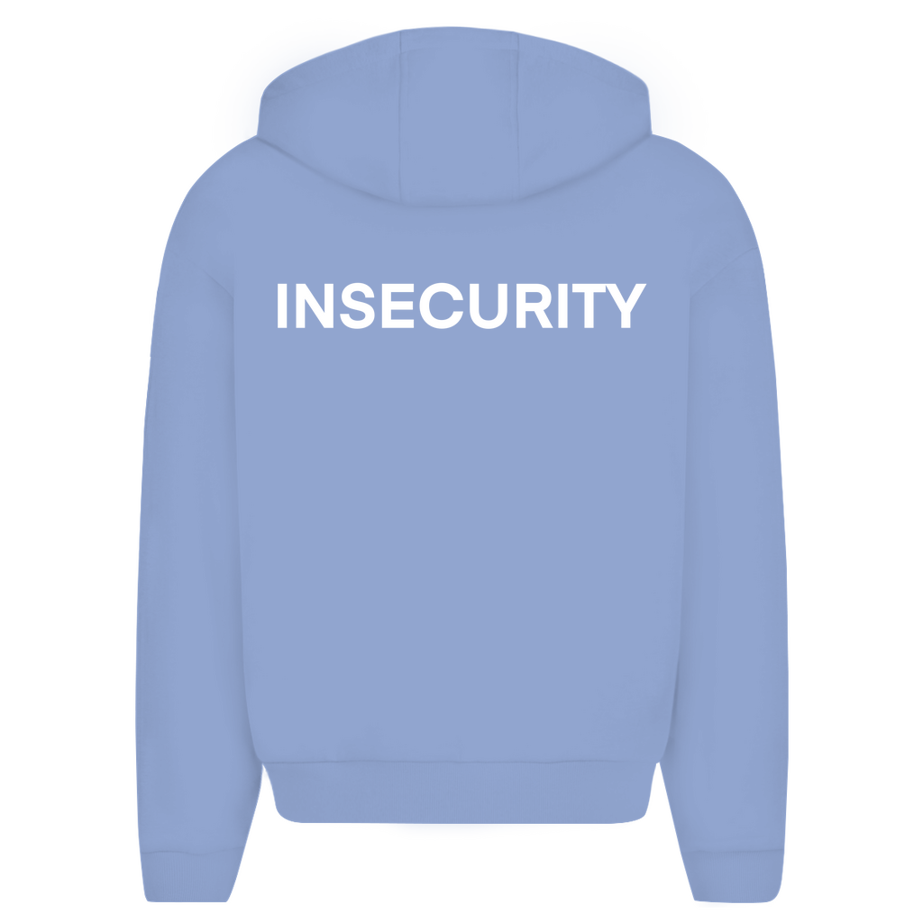 INSECURITY - Oversize Zipper Hoodie