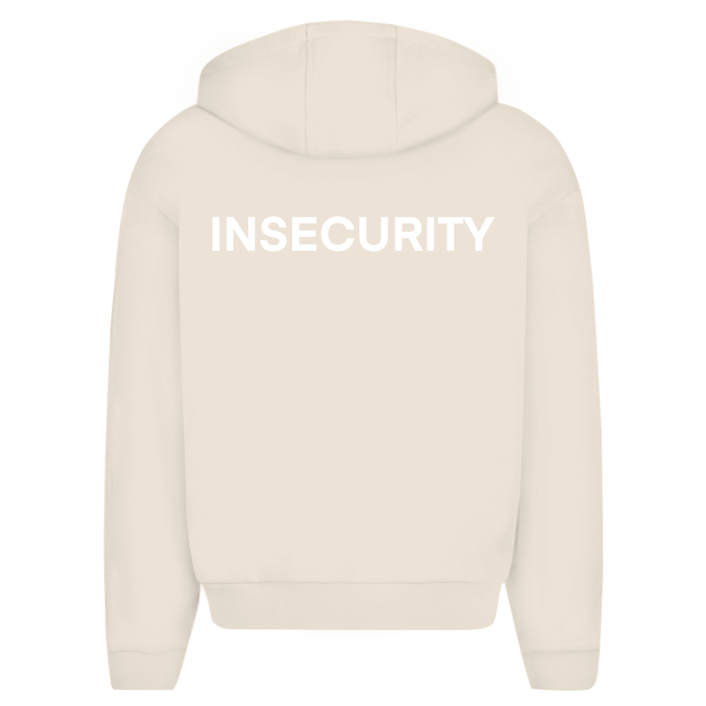 INSECURITY - Oversize Zipper Hoodie
