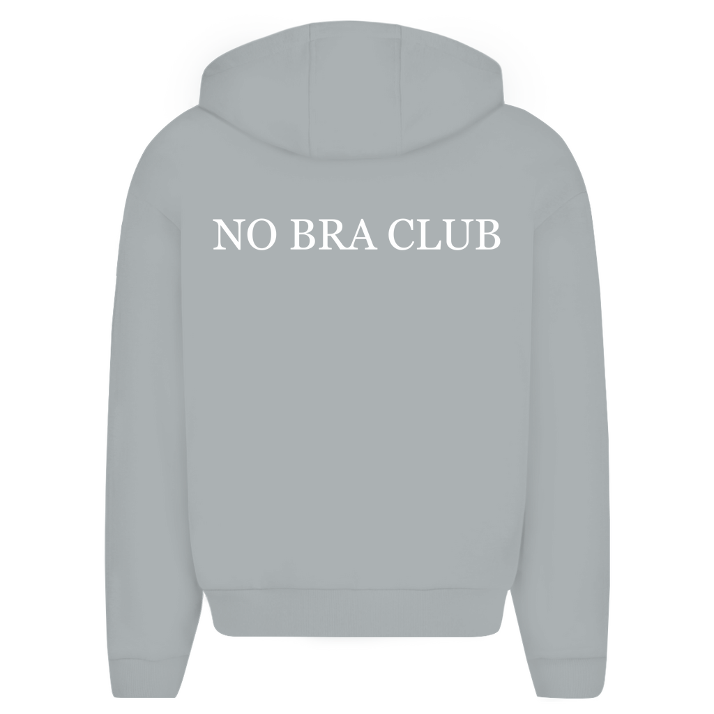 NO BRA CLUB - Oversize Zipper Hoodie