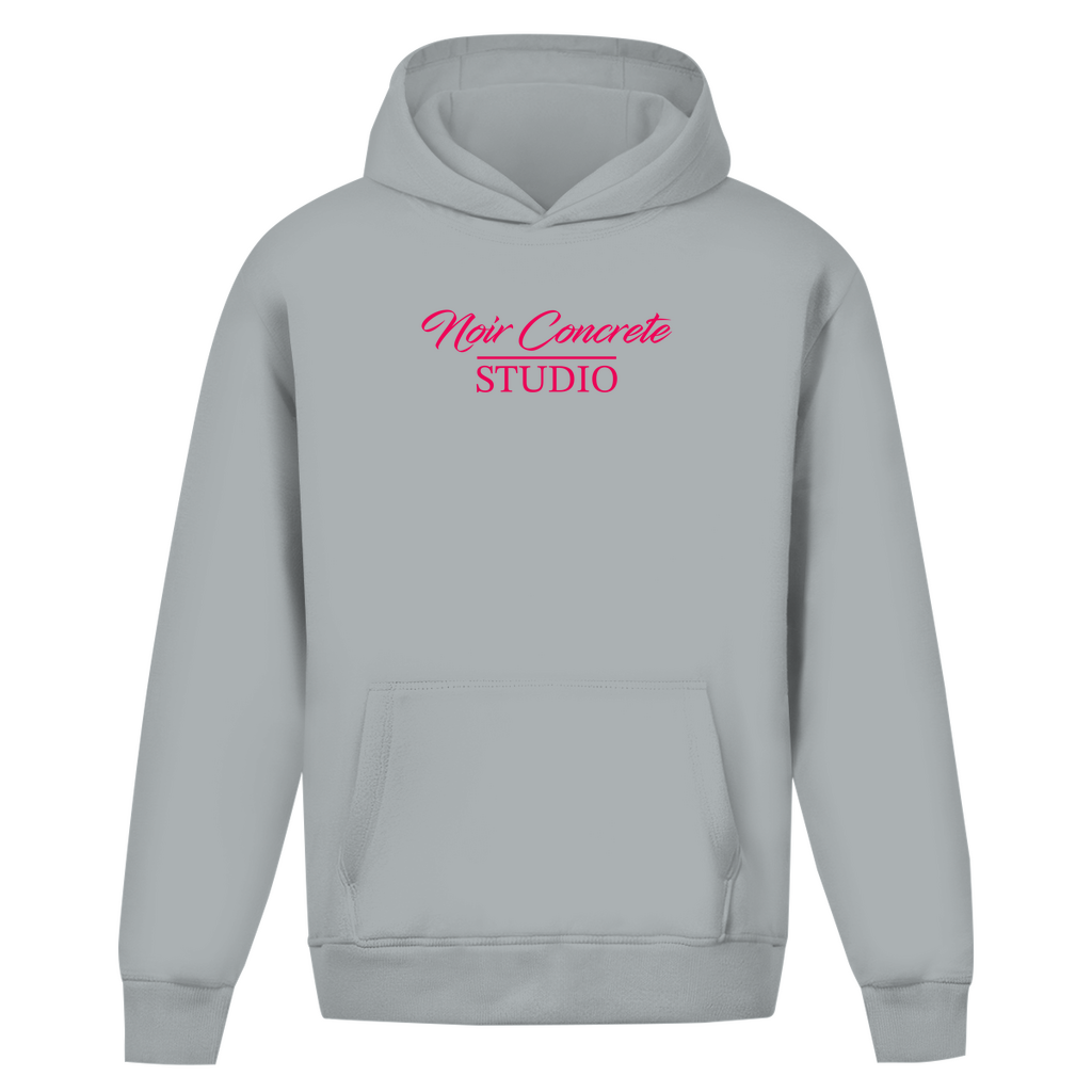 Noir Concrete Angel - Heavy Oversize Hoodie