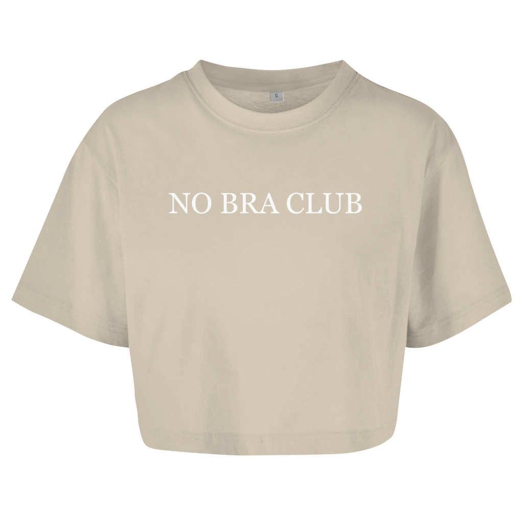NO BRA CLUB - Damen Oversize Crop Top