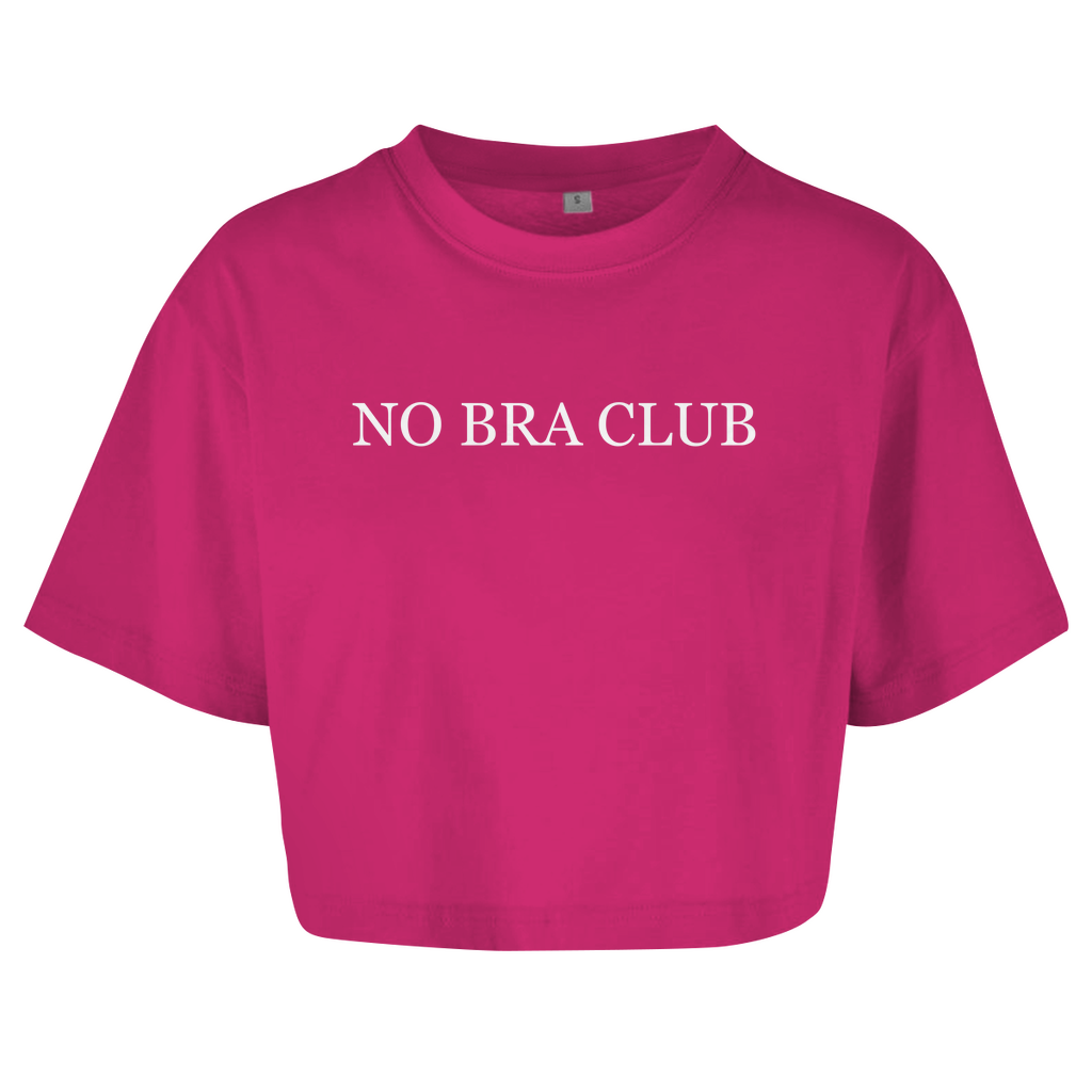 NO BRA CLUB - Damen Oversize Crop Top