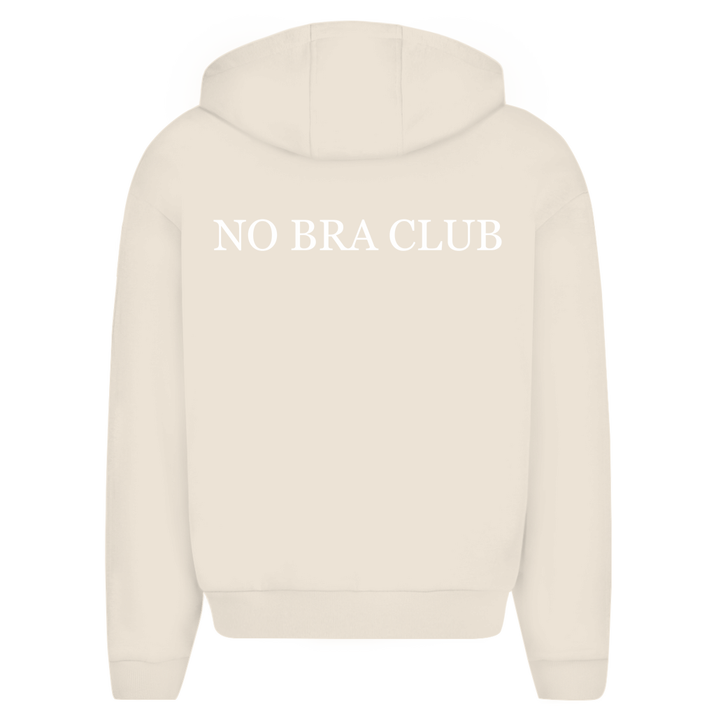 NO BRA CLUB - Oversize Zipper Hoodie