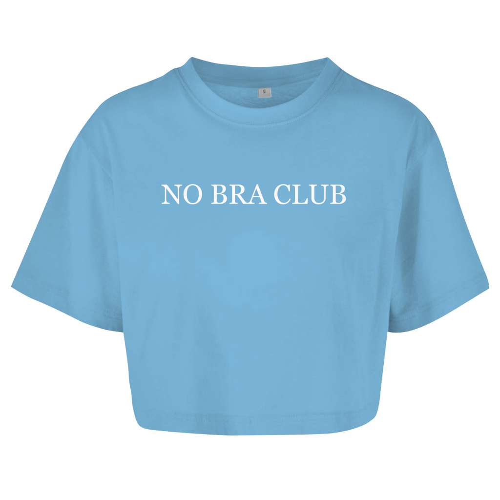 NO BRA CLUB - Damen Oversize Crop Top