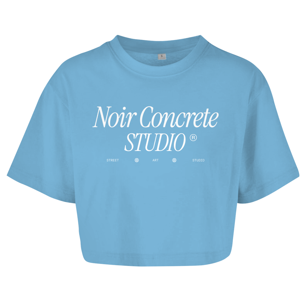 Noir Street Art Studio - Damen Oversize Crop Top