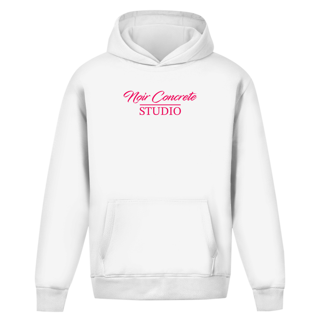 Noir Concrete Angel - Heavy Oversize Hoodie
