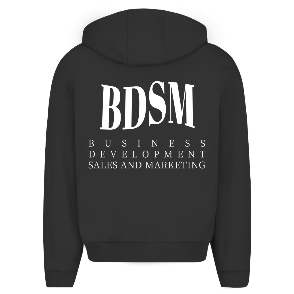 BUSINESS and DEVELOPMENT - Oversize Zipper Hoodie