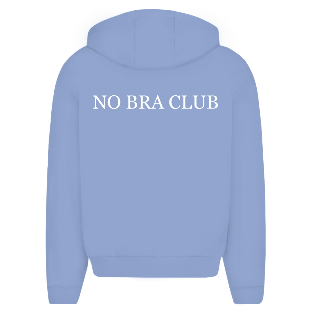 NO BRA CLUB - Oversize Zipper Hoodie