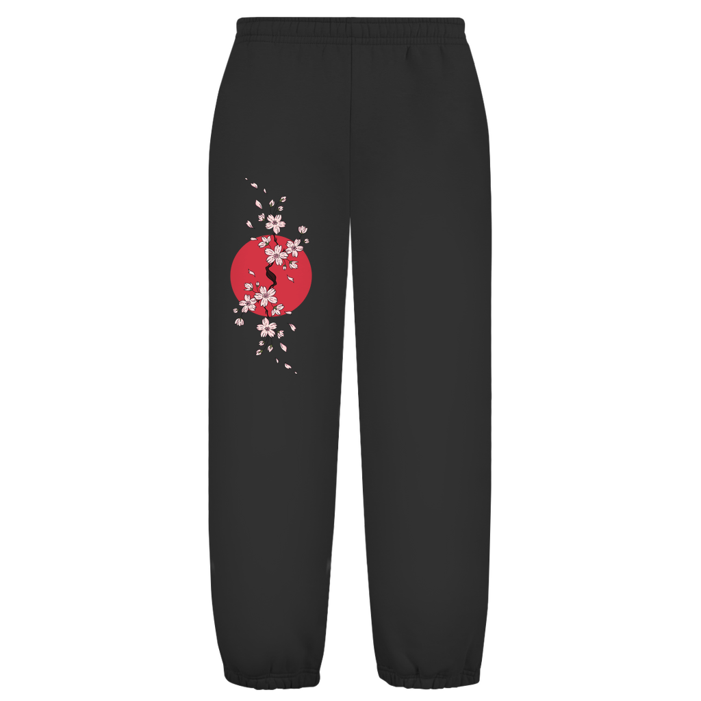 Japan Cherry Blossom - Oversize Fluffy Sweatpants