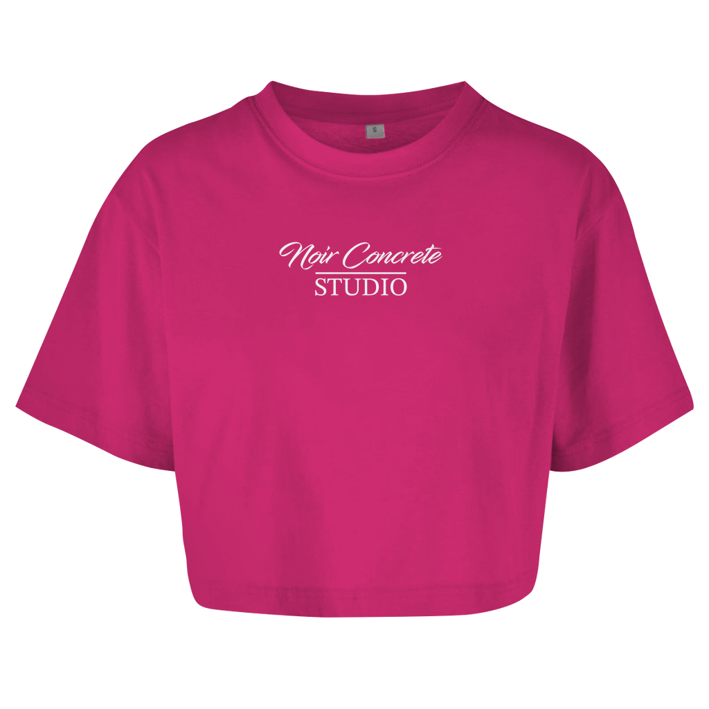 It's Time for Margaritas - Damen Oversize Crop Top Beidseitig