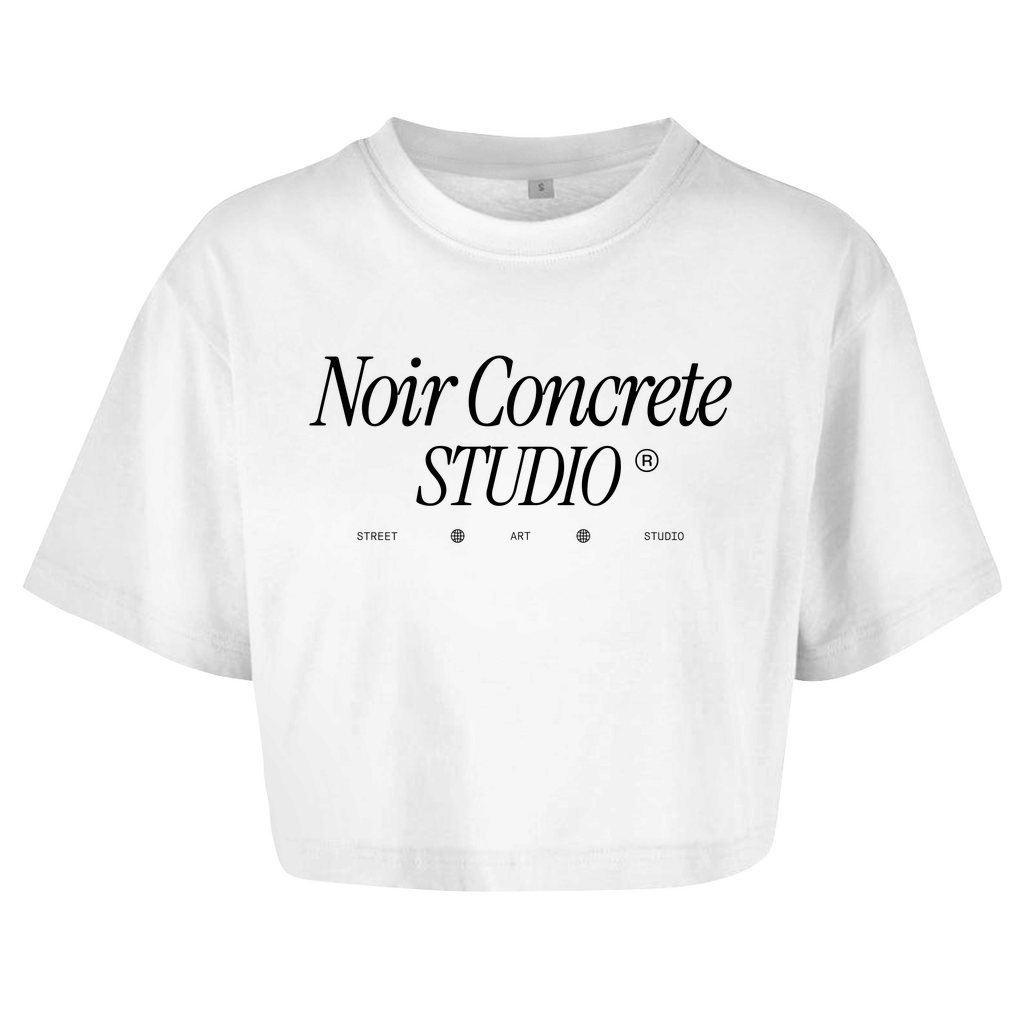 Noir Street Art Studio - Damen Oversize Crop Top