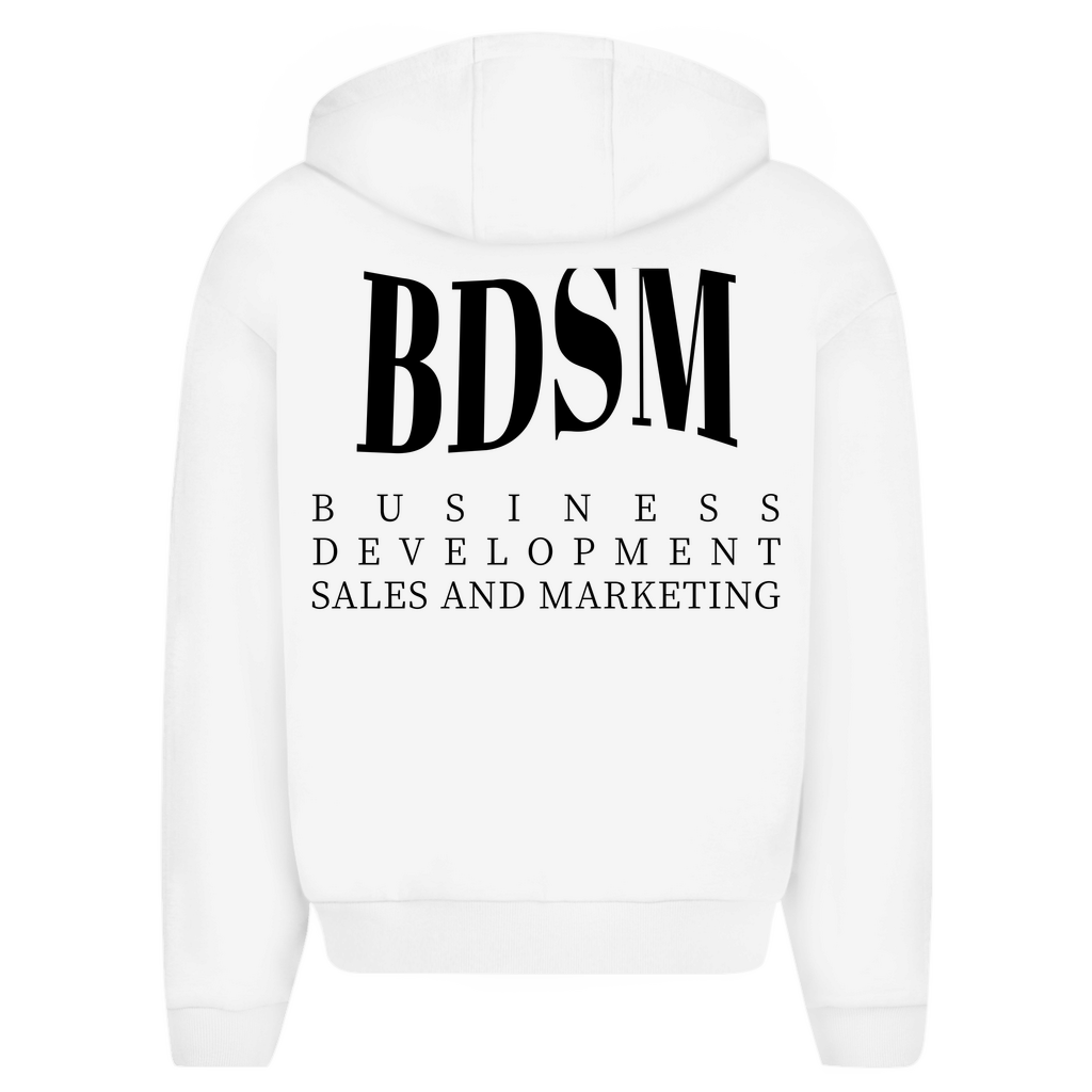 BUSINESS and DEVELOPMENT - Oversize Zipper Hoodie