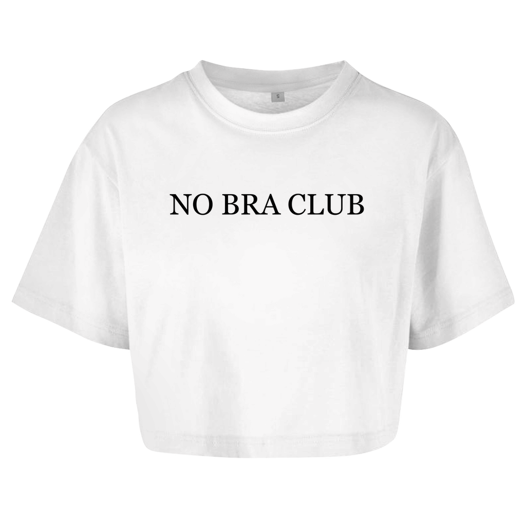 NO BRA CLUB - Damen Oversize Crop Top