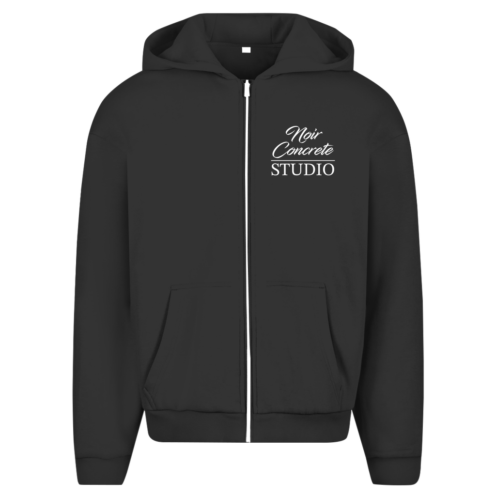 CHASE DREAMS NOT PEOPLE - Oversize Zipper Hoodie