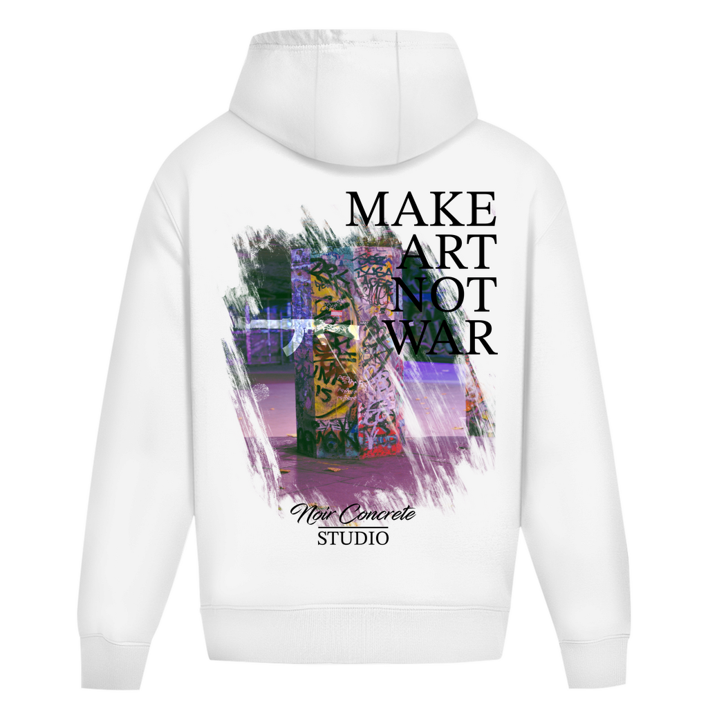 MAKE ART NOT WAR - Oversize Hoodie