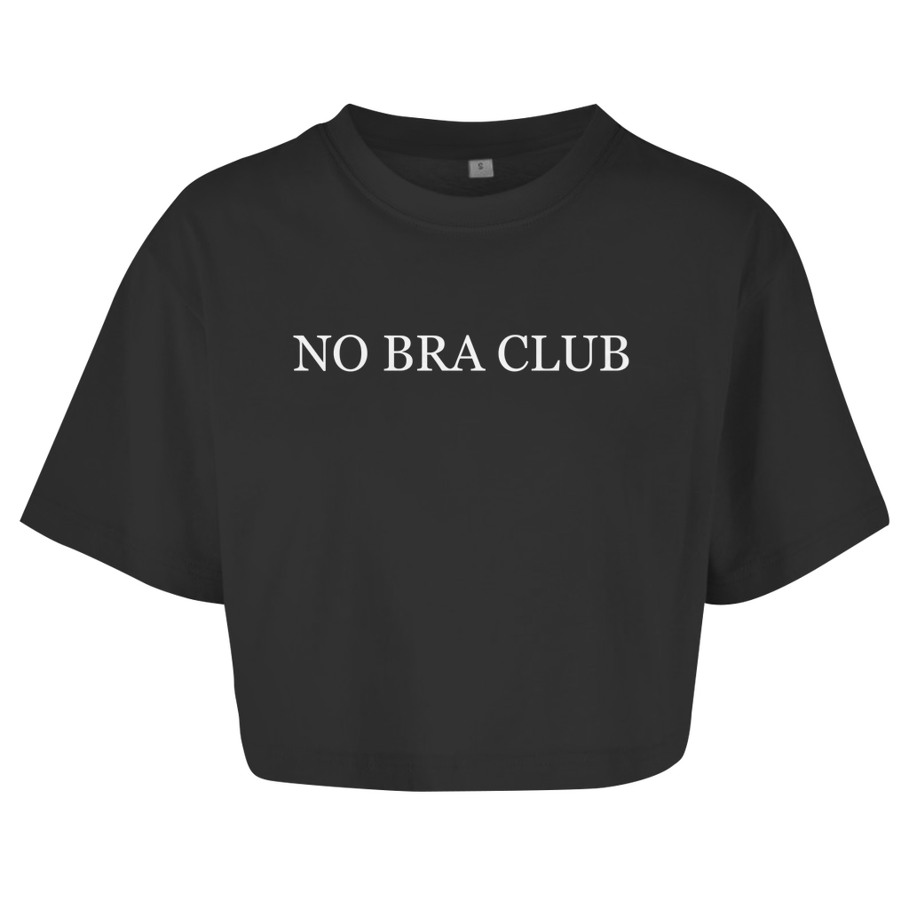 NO BRA CLUB - Damen Oversize Crop Top
