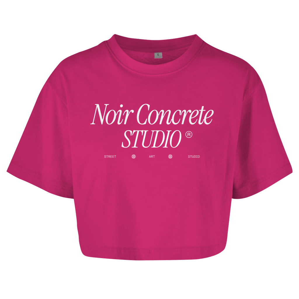 Noir Street Art Studio - Damen Oversize Crop Top