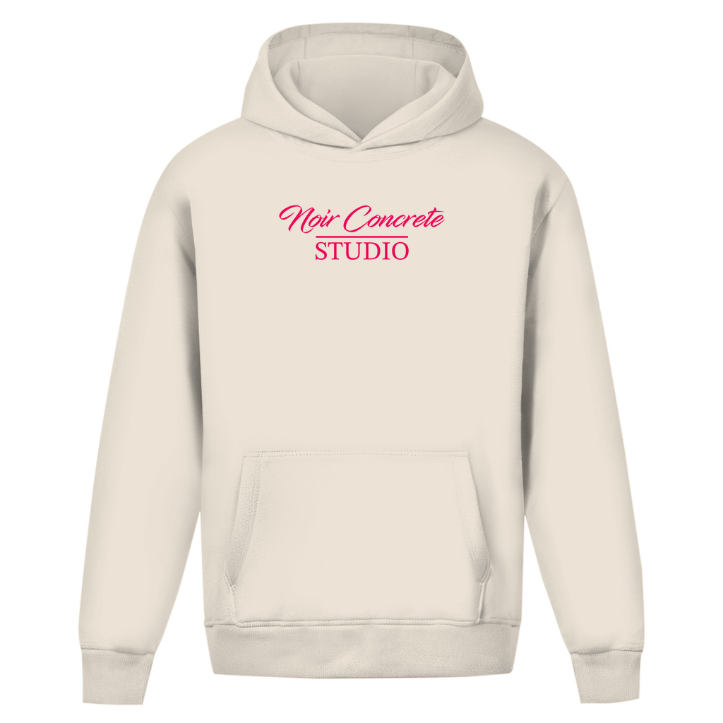 Noir Concrete Angel - Heavy Oversize Hoodie