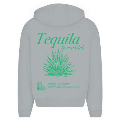 Tequila Social Club -  Oversize Zipper Hoodie