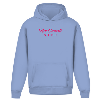 Noir Concrete Angel - Heavy Oversize Hoodie