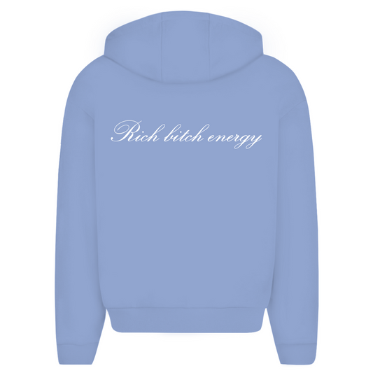 Rich bitch energy - Oversize Zipper Hoodie