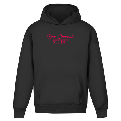 Noir Concrete Angel - Heavy Oversize Hoodie