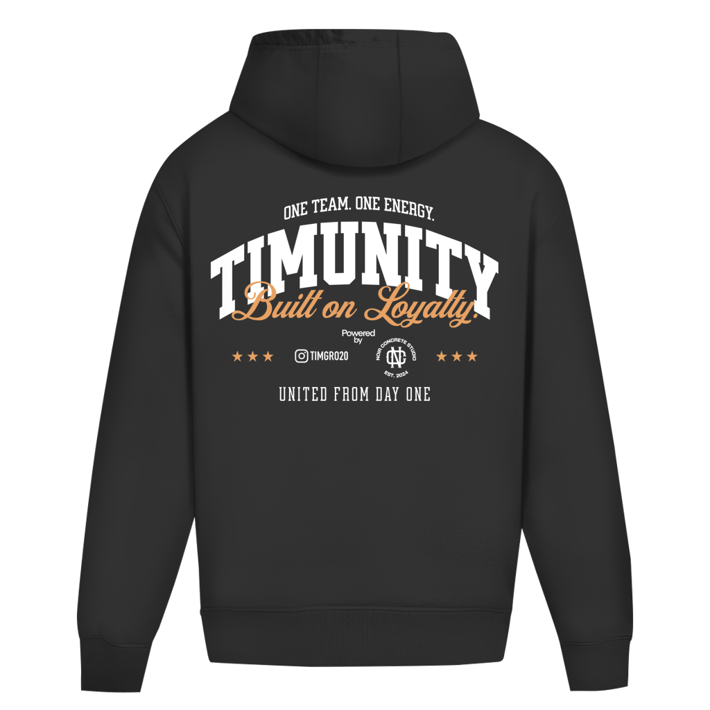 Timunity Front & Backprint - Premium Oversize Hoodie