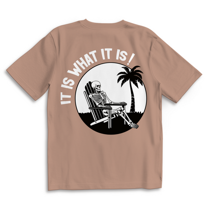 It is what it is - Heavy Oversize Shirt