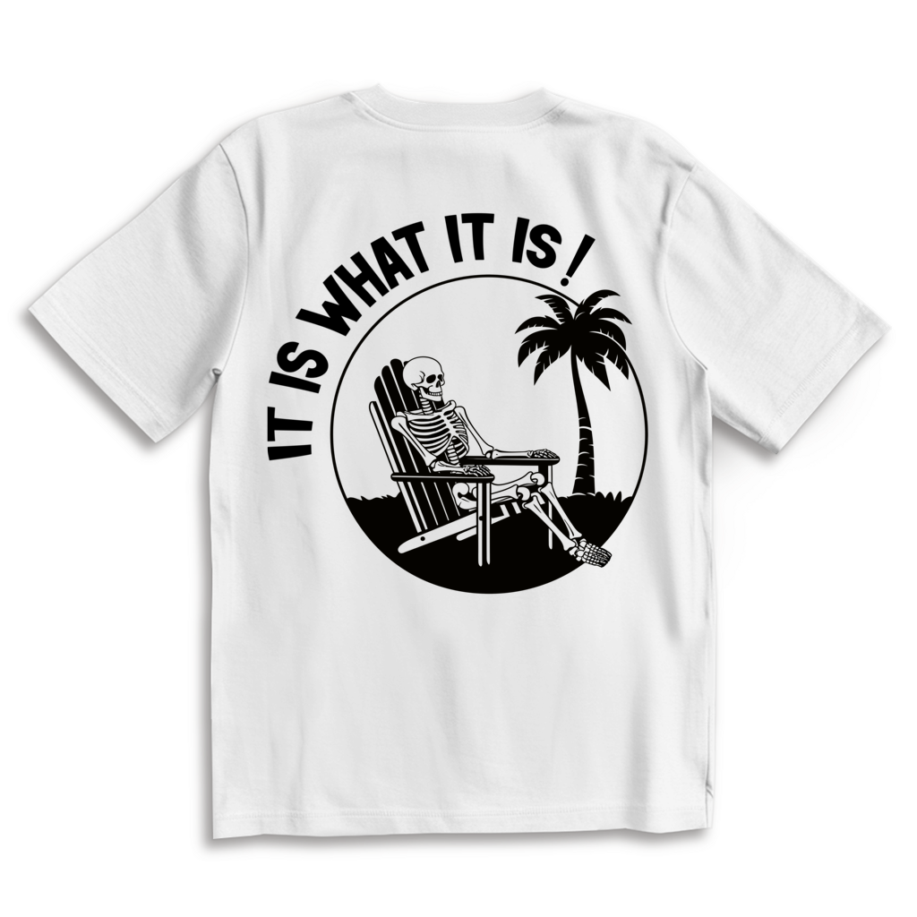 It is what it is - Heavy Oversize Shirt