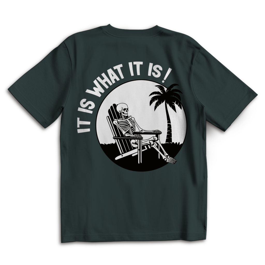 It is what it is - Heavy Oversize Shirt