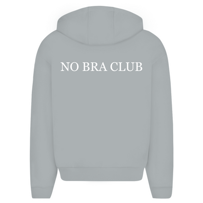 NO BRA CLUB -  Oversize Zipper Hoodie