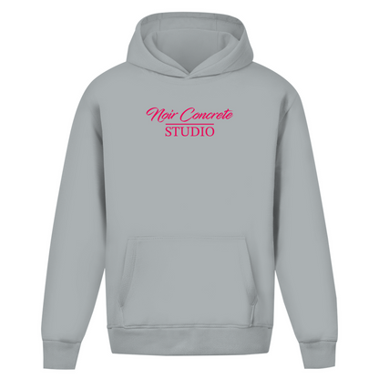 Noir Concrete Angel - Heavy Oversize Hoodie