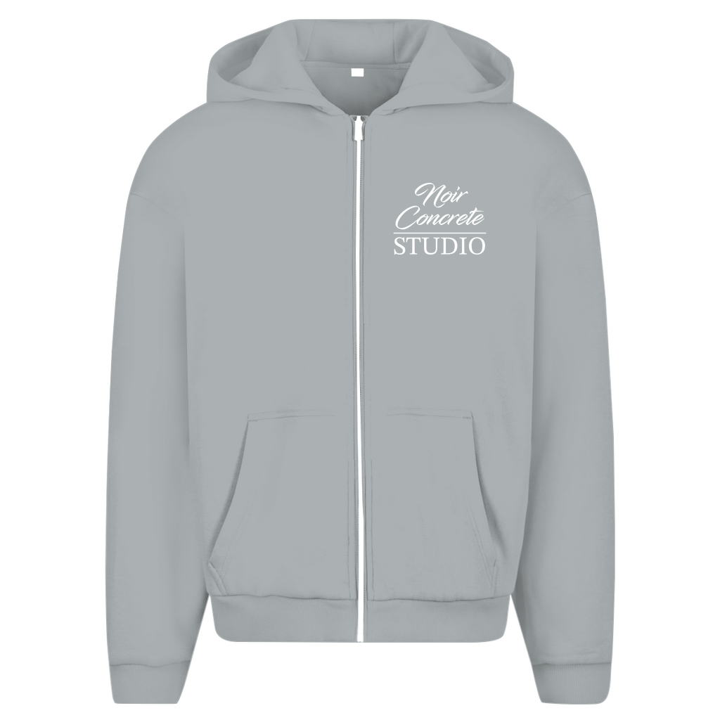 CHASE DREAMS NOT PEOPLE -  Oversize Zipper Hoodie