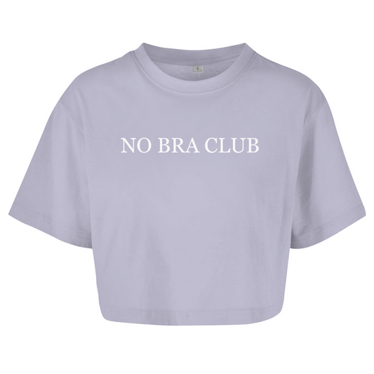 NO BRA CLUB - Damen Oversize Crop Top