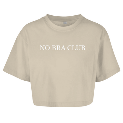 NO BRA CLUB - Damen Oversize Crop Top