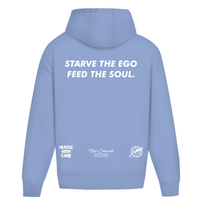 STARVE THE EGO FEED THE SOUL - Heavy Oversize Hoodie