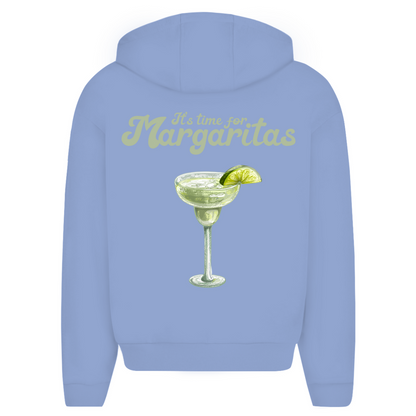 It's Time for Margaritas - Oversize Zipper Hoodie