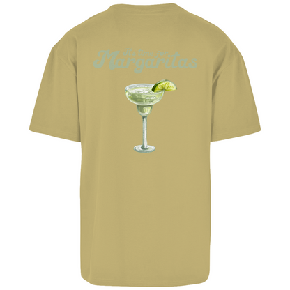 It's Time for Margaritas - Heavy Oversize Shirt