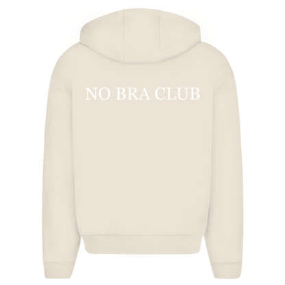 NO BRA CLUB -  Oversize Zipper Hoodie