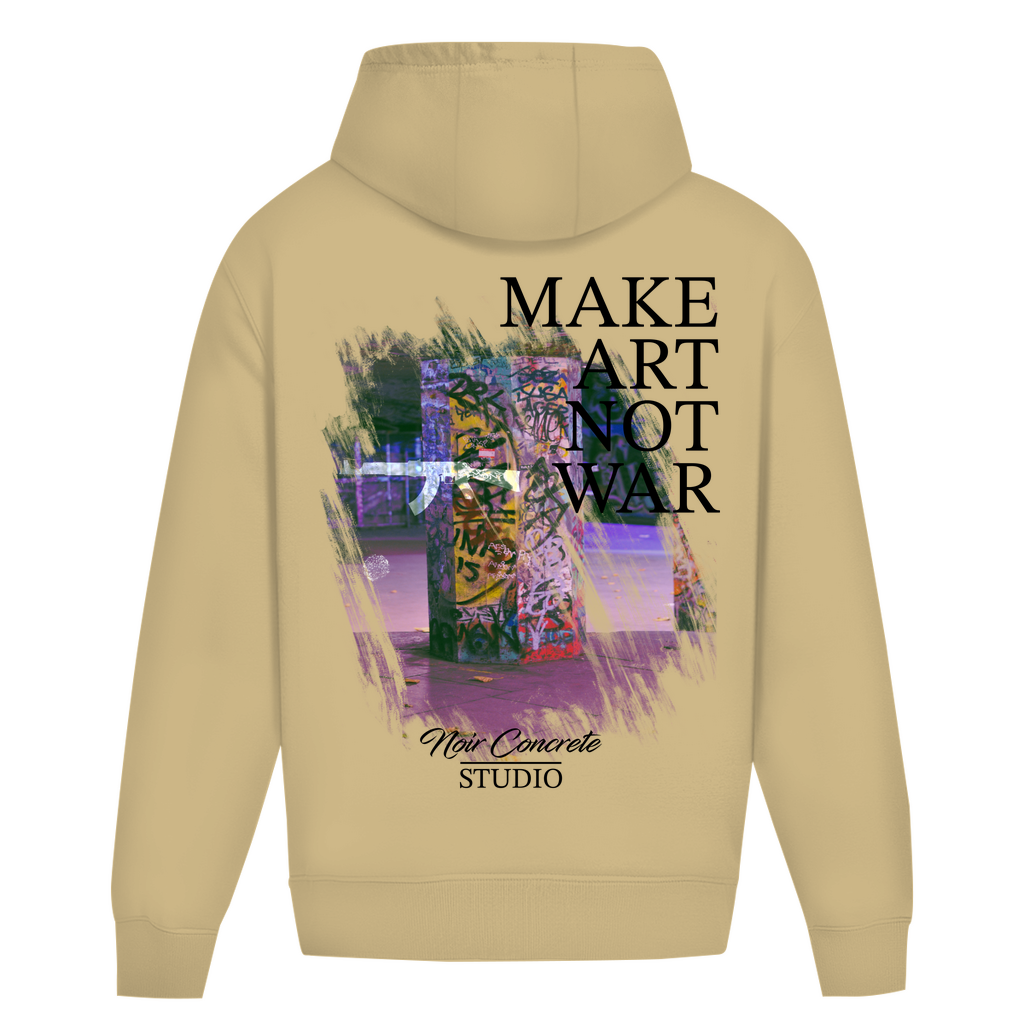 MAKE ART NOT WAR - Oversize Hoodie