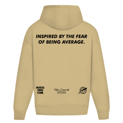 INSPIRED BY THE FEAR OF BEING AVERAGE - Oversize Hoodie