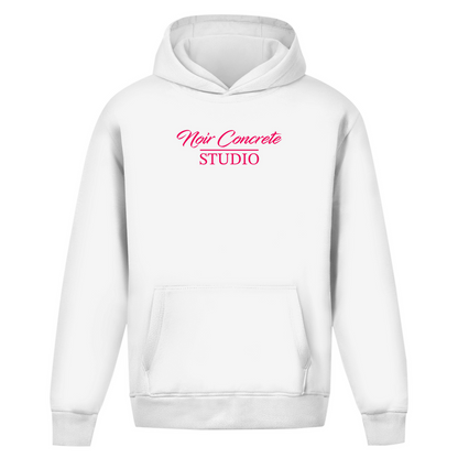 Noir Concrete Angel - Heavy Oversize Hoodie