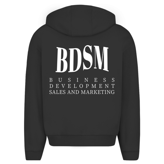 BUSINESS and DEVELOPMENT -  Oversize Zipper Hoodie