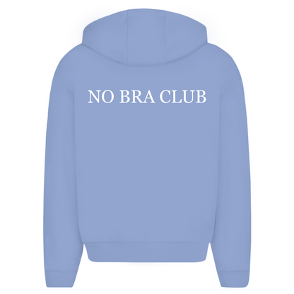 NO BRA CLUB -  Oversize Zipper Hoodie